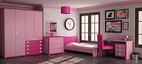 ANGELA GIRLS TEEN ROOM FURNITURE