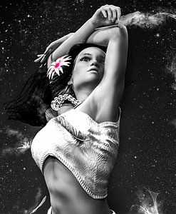 Beautiful Posed Woman 3