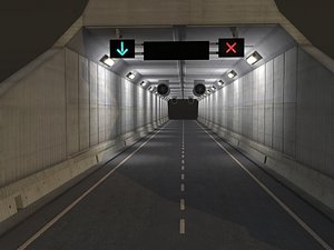 tileable road tunnell 3d max