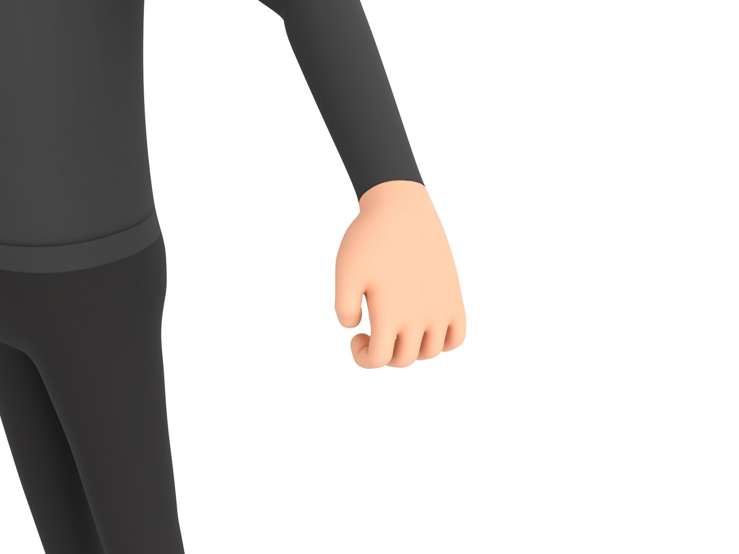 3D Character123 Rigged Robber Model - TurboSquid 1759407