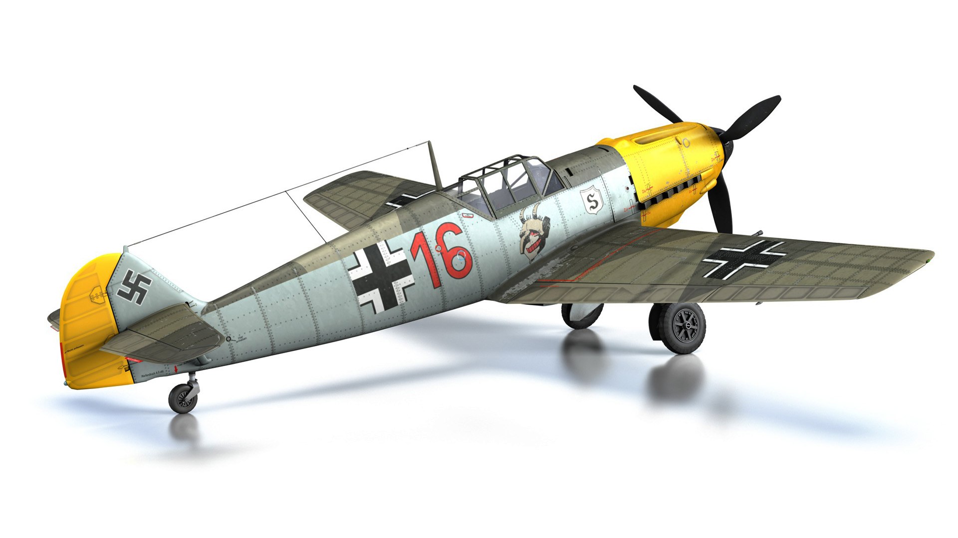 3D messerschmitt bf-109 model https://p.turbosquid.com/ts-thumb/CV/IlZ6rS/Na/red1615/jpg/1612681808/1920x1080/fit_q87/b7d6d136e736f646e3b34cad8e6844ce4d663dd3/red1615.jpg