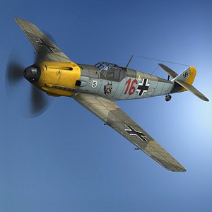 Messerschmitt - BF-109 E - Red 16