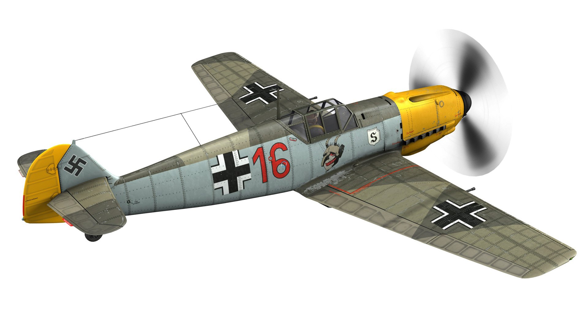 3D messerschmitt bf-109 model https://p.turbosquid.com/ts-thumb/CV/IlZ6rS/ZN/red1608/jpg/1612681806/1920x1080/fit_q87/d5e1b5fa4c688ac7a32d8adbcd2b7c340dd04ccb/red1608.jpg
