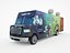 Food Truck Step Van Low-poly