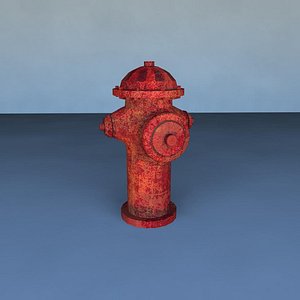 3d hydrant model