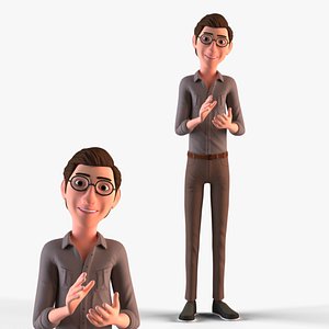 3D model Young Man - Rigged