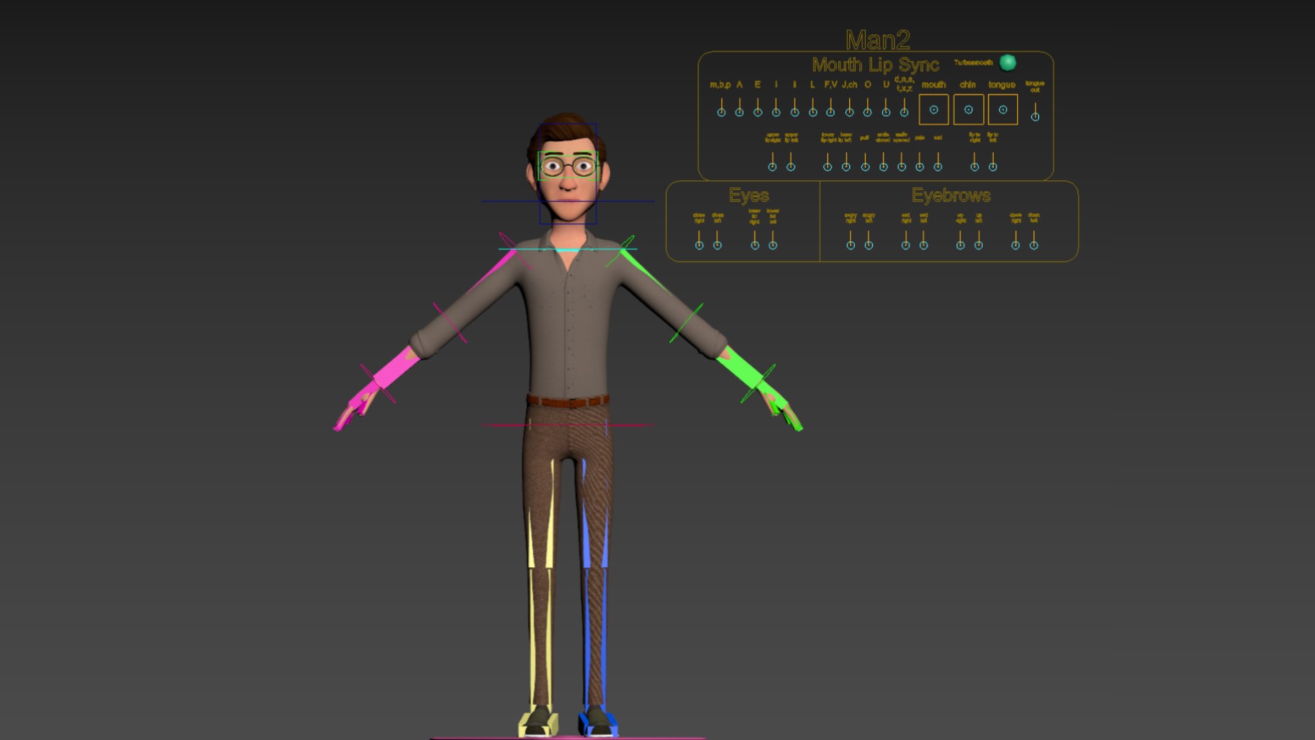 3D Model Young Man - Rigged - TurboSquid 2151499