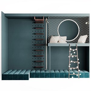 playroom for a child 3D model