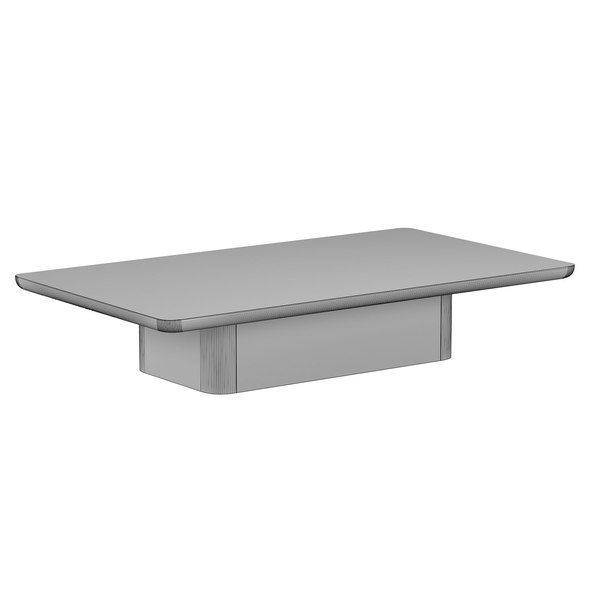 3D OSLO PEDESTAL COFFEE TABLE TurboSquid 1919995