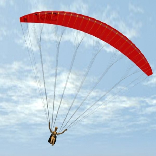 modelo 3d Parapente - TurboSquid 275645