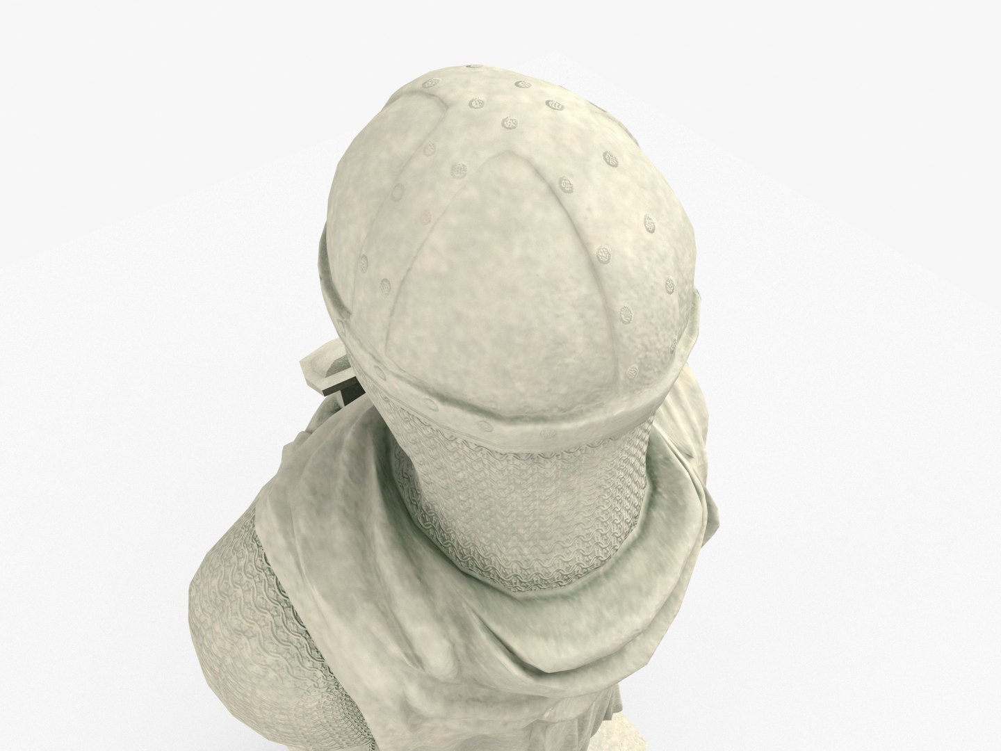 Medieval Knight Statue Model - TurboSquid 2045516