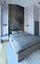 Spacious bedroom with wardrobe