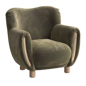Rumford Accent Chair by Jake Arnold Crate and Barrel