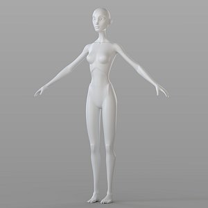 Stylised Female Base model