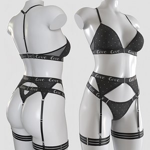 3D model Lingerie 30