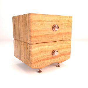 3D nightstand model