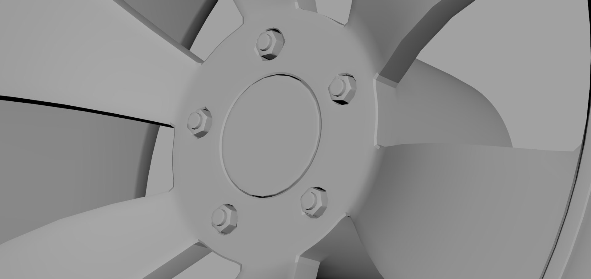 Wheel Rim 3d Model