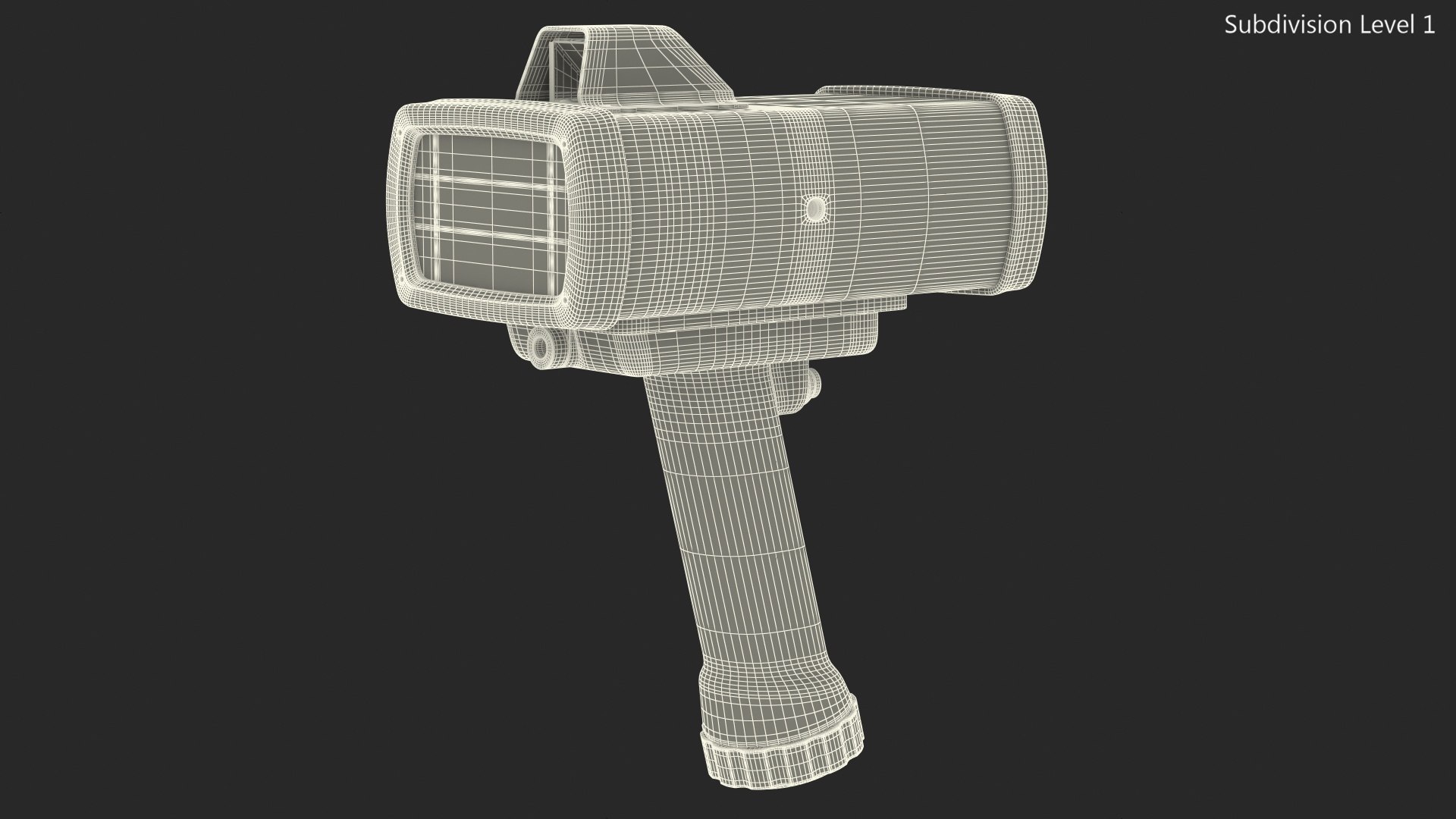 3D kustom prolaser iii lidar TurboSquid 1611721