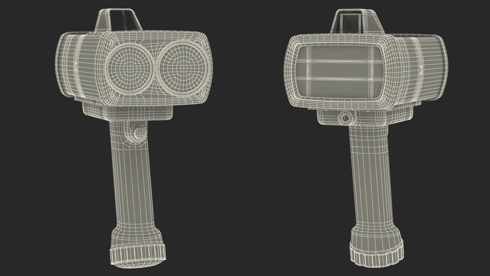 3D kustom prolaser iii lidar TurboSquid 1611721