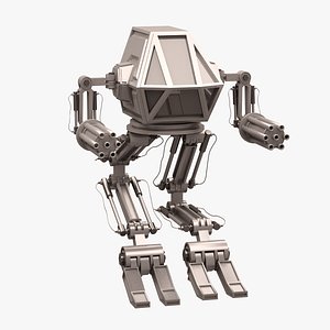 Robot 02 (Mech Warrior) (1 POSE)