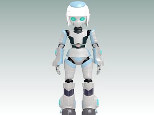 3D simple rigged character