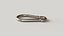 Carabiner Clip - Fully rotational clip - 3D Asset