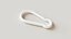 Carabiner Clip - Fully rotational clip - 3D Asset