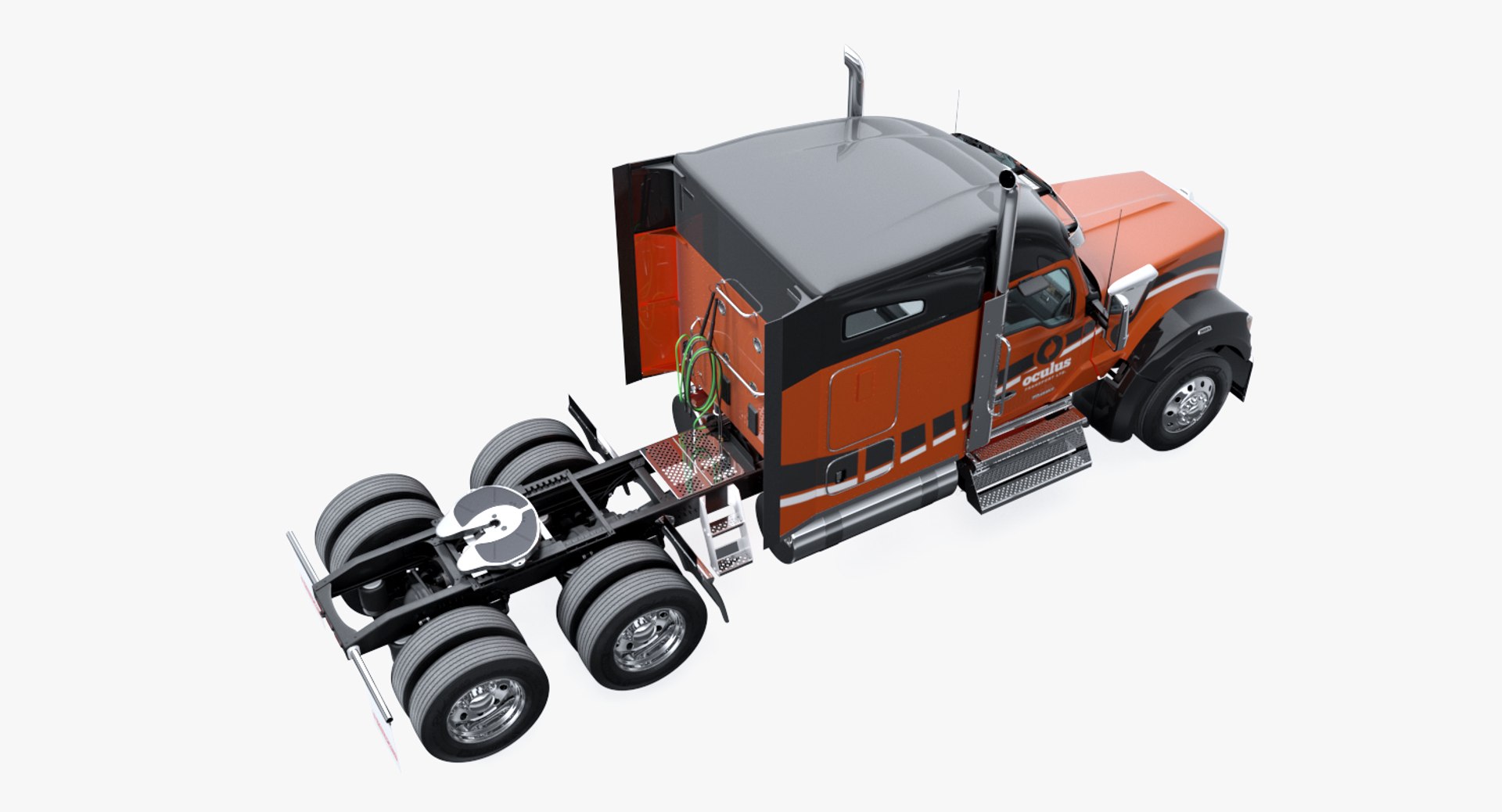 w990 transport truck rigged 3D model https://p.turbosquid.com/ts-thumb/CW/3An3OO/EtBdhROs/kenworthw990riggedmb3dmodel012/jpg/1547226776/1920x1080/fit_q87/eade6c9cc90f032f224ef081c4abc18230a8c9e5/kenworthw990riggedmb3dmodel012.jpg