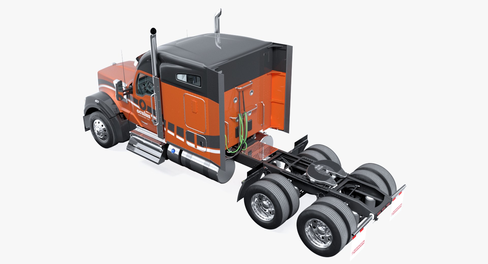 w990 transport truck rigged 3D model https://p.turbosquid.com/ts-thumb/CW/3An3OO/UPQkYa3h/kenworthw990riggedmb3dmodel008/jpg/1547226763/1920x1080/fit_q87/a67bc575b8b952b22471c361d9c68ce6be09a0f5/kenworthw990riggedmb3dmodel008.jpg