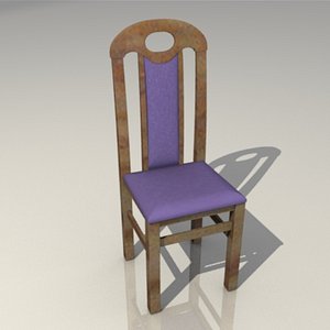 3d chair model