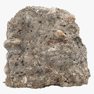 Broken Concrete Piece 10
