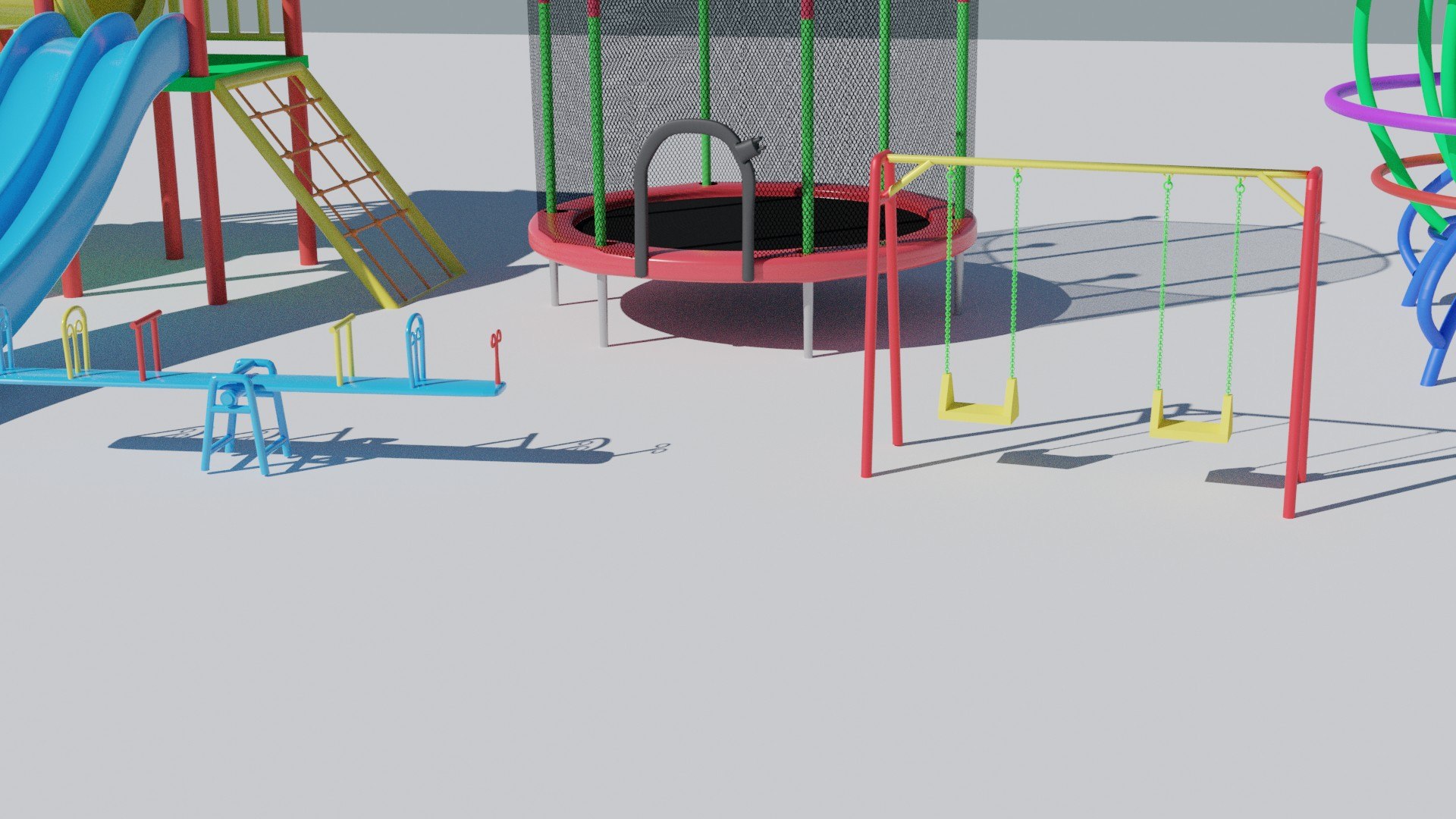 3D Model Playground Slide - TurboSquid 1630821