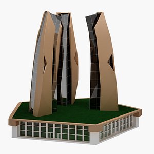 3D Skyscraper 03