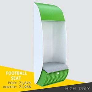 football seat model
