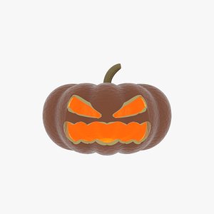 halloween pumpkin 3D model