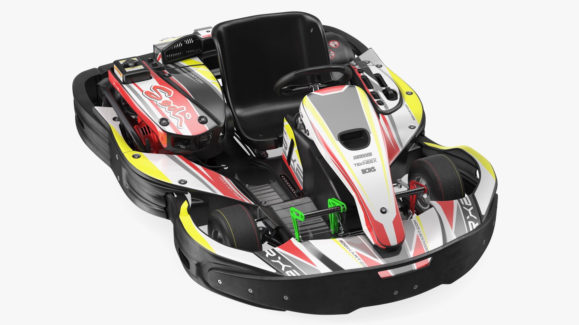 SODI RX8 Kart 3D model preview
