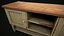 3D Old shabby sideboard