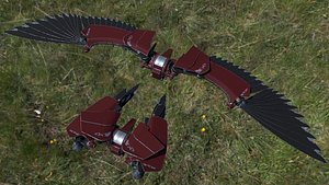 Animated Robot Wings