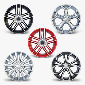 car rim wheel volume 3D model