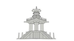 Korean Stone Pagoda