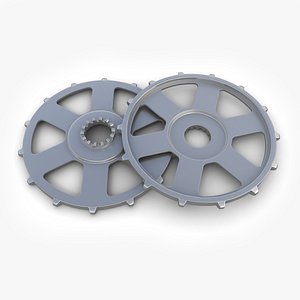 3d steampunk gear 41 model