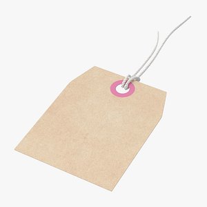 label mockup 01 3D model