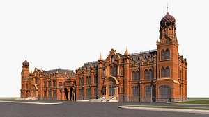 European Style Hotel 1 model
