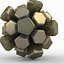 Soccerball explode gold