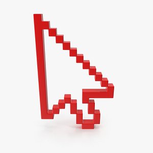 Old Style 3d Mouse Cursor red by BoZZzZzzzzzz on DeviantArt