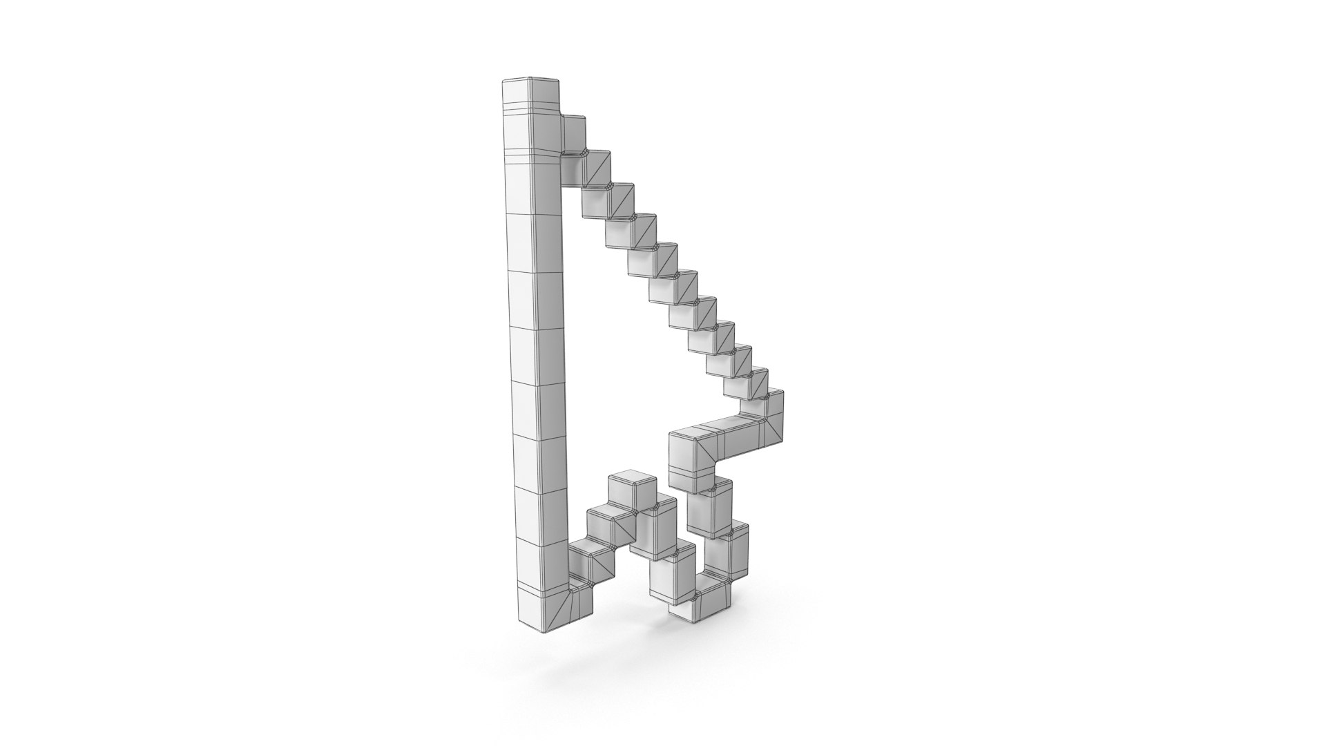3D Model Arrow Cursor Frame - TurboSquid 1953455