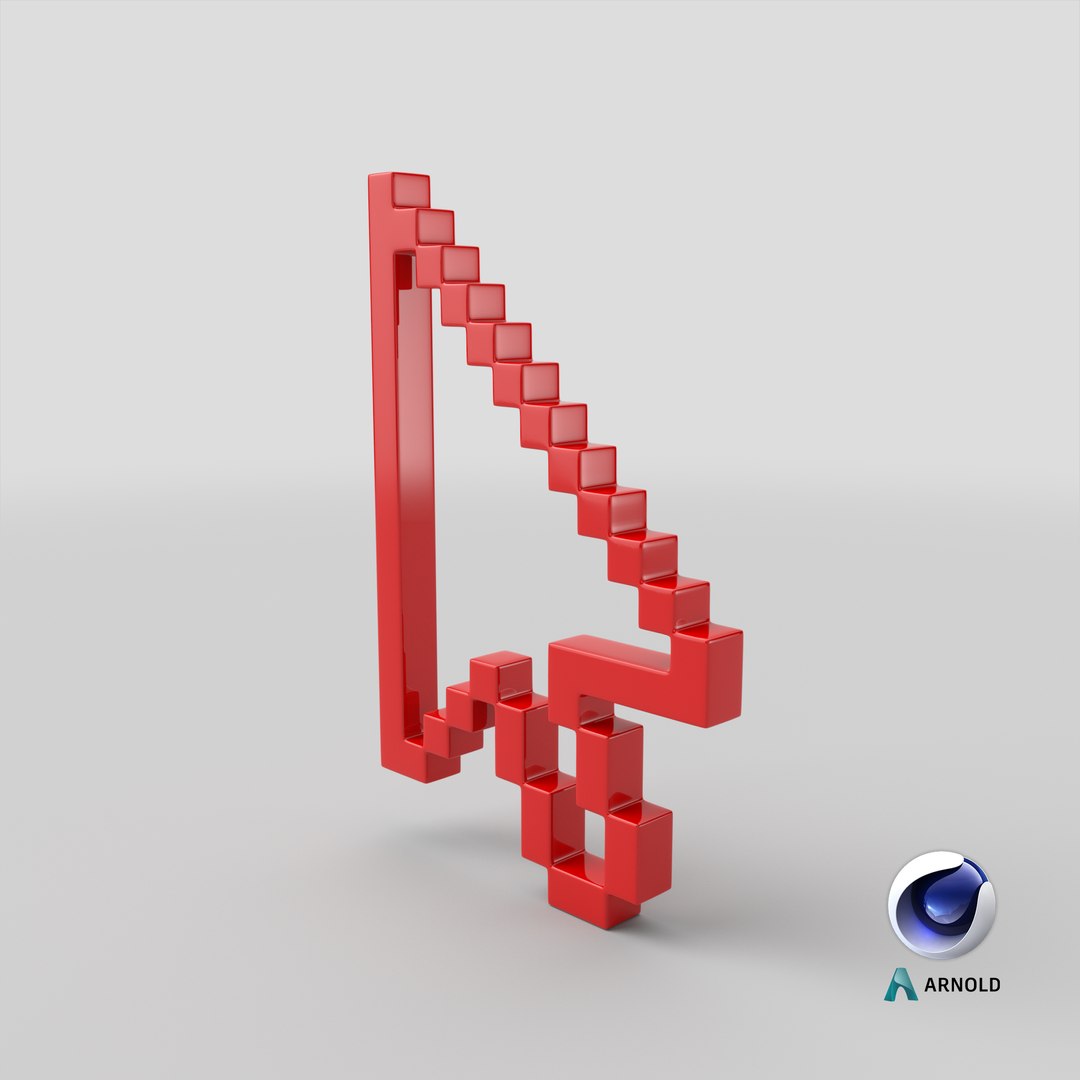 3D model Arrow Cursor Frame - TurboSquid 1953455