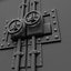Metal Huge Door Textured