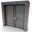 Metal Huge Door Textured