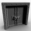 Metal Huge Door Textured